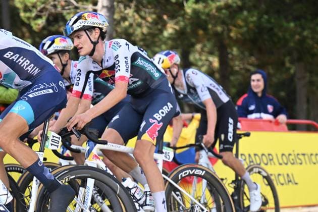 28-08-2025 Vuelta A Espana; Tappa 06 Olot - Pal; 2025, Red Bull - Bora Hansgrohe; Pellizzari, Giulio; Pal; 