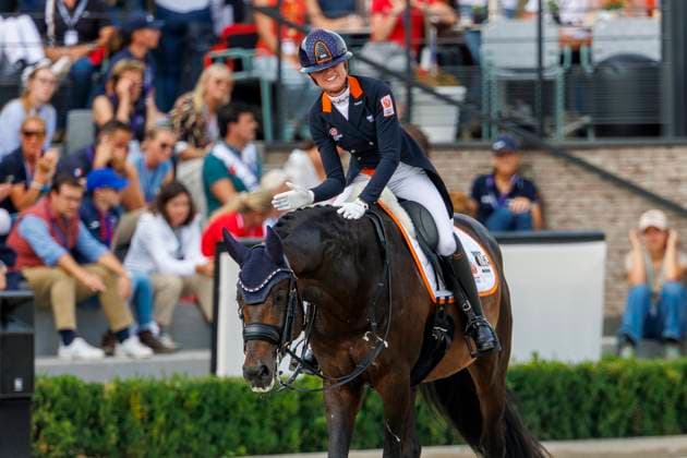CROZET (FRA) - FEI Dressage European Championship, EM, Europameisterschaft 2025, CROZET (FRA) - FEI Dressage European Championship 2025 VAN LIERE Dinja (NED), Hermes Grand Prix de Dressage - Team Competition Crozet, Jiva Hill Stables 28. August 2025 -