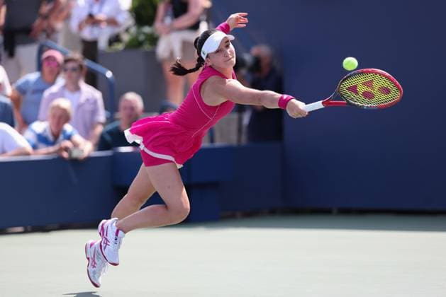 Eva Lys (GER), USTA Billie Jean King National Tennis Center, Flushing Meadows, New York, USA . Copyright: xJuergenxHasenkopfx