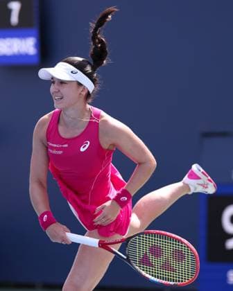 Eva Lys (GER), USTA Billie Jean King National Tennis Center, Flushing Meadows, New York, USA . Copyright: xJuergenxHasenkopfx