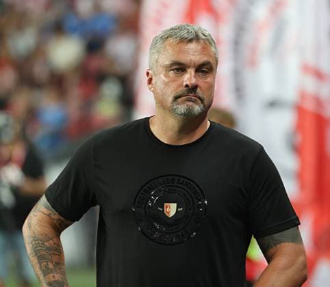 Samsunspor v Panathinaikos - UEFA Europa League SAMSUN, TURKIYE - AUGUST 28: Head coach Thomas Reis of Samsunsport follows UEFA Europa League playoff round second leg football match between Samsunspor and Panathinaikos at 19 May Stadium in Samsun, Turkiye on August 28, 2025. Veysel Altun Anadolu Samsun Turkey. Editorial use only. Please get in touch for any other usage.  Copyright: x2025xAnadoluxVeyselxAltunx