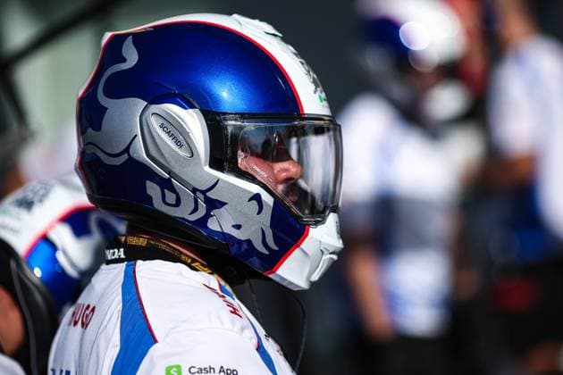 Visa Cash App Racing Bulls F1 Team during pit stop practice, F1 Grand Prix of the Netherlands at Circuit Zandvoort on August 28, 2025 in Zandvoort, Netherlands. (Photo by HOCH ZWEI) Zandvoort Netherlands
