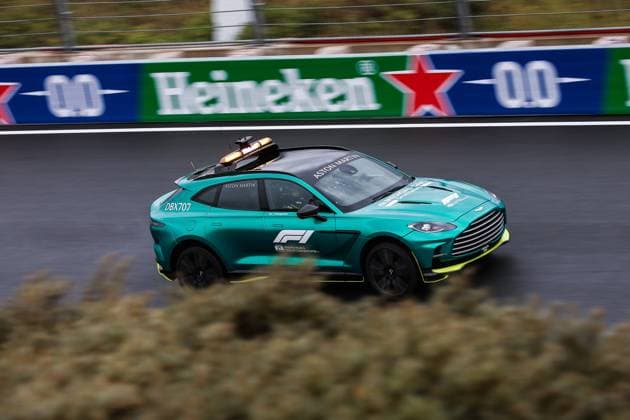 F1 Medical Car, Aston Martin DBX, F1 Grand Prix of the Netherlands at Circuit Zandvoort on August 28, 2025 in Zandvoort, Netherlands. (Photo by HOCH ZWEI) Zandvoort Netherlands