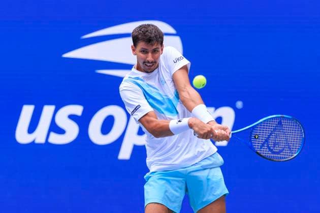 August 28, 2025, Flushing Meadows, New York, USA: Jannik Sinner during a match against Alexei Popyrin on Day 5 of the 2025 US Open at USTA Billie Jean King National Tennis Center on Thursday August 28, 2025 in the Flushing neighborhood of the Queens borough of New York City. JAVIER ROJAS PI Flushing Meadows USA - ZUMAp124 20250828_zaa_p124_052 Copyright: xJavierxRojasx