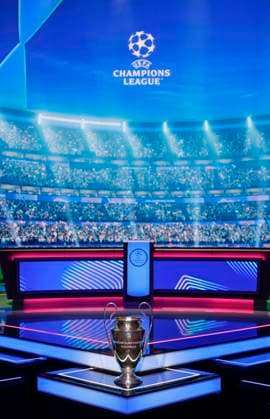 Monaco, Monte Carlo - August 28, 2025: UEFA MEN’S CLUB COMPETITION – UEFA Europa League and UEFA Conference League draws with general Atmosphere in the Grimaldi Forum UEFA MEN’S CLUB COMPETITION – SEASON KICK OFF 2025 26
