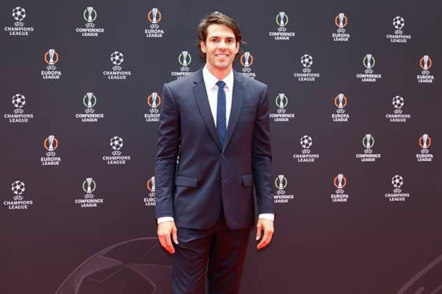 Monaco, Monte Carlo - August 28, 2025: UEFA MEN’S CLUB COMPETITION – UEFA Europa League and UEFA Conference League draws with Brazilian Player Kaka UEFA MEN’S CLUB COMPETITION – SEASON KICK OFF 2025 26