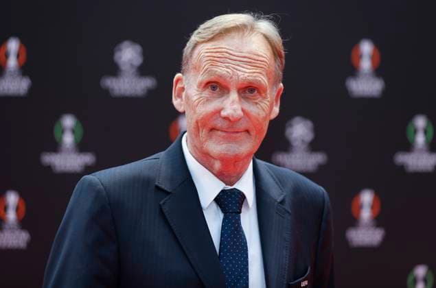 Monaco, Monte Carlo - August 28, 2025: UEFA MEN’S CLUB COMPETITION – UEFA Europa League and UEFA Conference League draws with Hans-Joachim Watzke, Borussia Dortmund BVB UEFA MEN’S CLUB COMPETITION – SEASON KICK OFF 2025 26