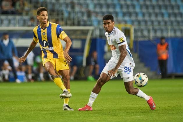 2025.08.28 Lublin Pilka nozna eliminacje Ligi Europy UEFA sezon 2025 2026 Dinamo Kijow - Maccabi Tel-Aviv N z Heitor Foto Ireneusz Wnuk PressFocus 2025.08.28 Lublin Football UEFA Europa League season 2025 2026 Dinamo Kyiv - Maccabi Tel-Aviv Heitor Credit: Ireneusz Wnuk PressFocus NEWSPIX.PL --- newspix.pl POLAND OUT! 