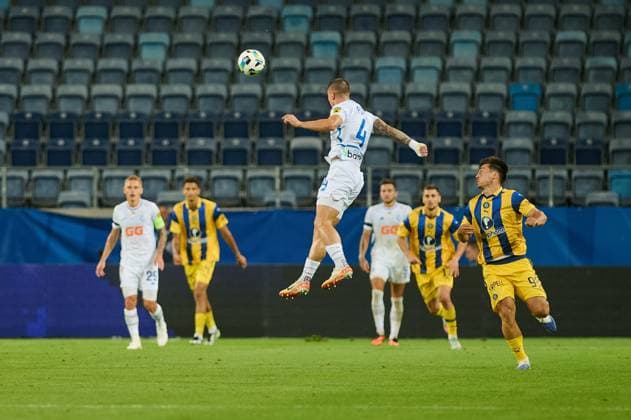 2025.08.28 Lublin Pilka nozna eliminacje Ligi Europy UEFA sezon 2025 2026 Dinamo Kijow - Maccabi Tel-Aviv N z Denys Popov Foto Ireneusz Wnuk PressFocus 2025.08.28 Lublin Football UEFA Europa League season 2025 2026 Dinamo Kyiv - Maccabi Tel-Aviv Denys Popov Credit: Ireneusz Wnuk PressFocus NEWSPIX.PL --- newspix.pl POLAND OUT! 