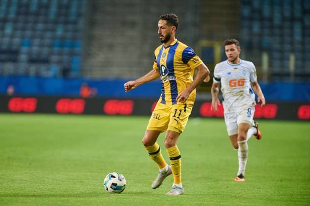 2025.08.28 Lublin Pilka nozna eliminacje Ligi Europy UEFA sezon 2025 2026 Dinamo Kijow - Maccabi Tel-Aviv N z Sagiv Jehezkel Foto Ireneusz Wnuk PressFocus 2025.08.28 Lublin Football UEFA Europa League season 2025 2026 Dinamo Kyiv - Maccabi Tel-Aviv Sagiv Jehezkel Credit: Ireneusz Wnuk PressFocus NEWSPIX.PL --- newspix.pl POLAND OUT! 