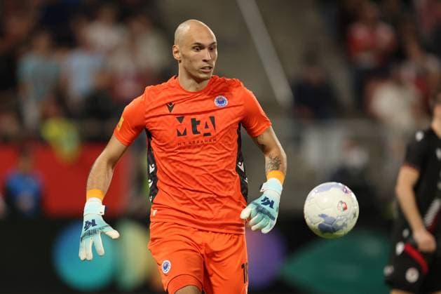 Goran Karacic of Zrinjski during the match FC Utrecht - Zrinjski at the Galgenwaard for the Europa League (play-off) season 2024-2025 in Utrecht, Netherlands on 28 august 2025, (photo by Peter Lous EYE4images DeFodi Images)