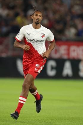 Sebastien Haller of FC Utrecht during the match FC Utrecht - Zrinjski at the Galgenwaard for the Europa League (play-off) season 2024-2025 in Utrecht, Netherlands on 28 august 2025, (photo by Peter Lous EYE4images DeFodi Images)