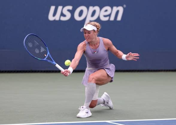Laura Siegemund (GER), USTA Billie Jean King National Tennis Center, Flushing Meadows, New York, USA . Copyright: xJuergenxHasenkopfx