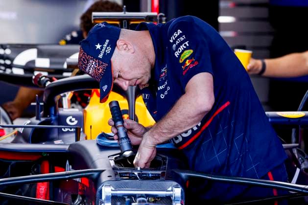 Ole Schack of Red Bull Racing prepare Max Verstappen s car during the Formula 1 Heineken Dutch Grand Prix 2025 on Day 1 at Circuit Zandvoort on August 29, 2025 in Zandvoort, Netherlands. (Photo by Marcel ter Bals DeFodi Images)