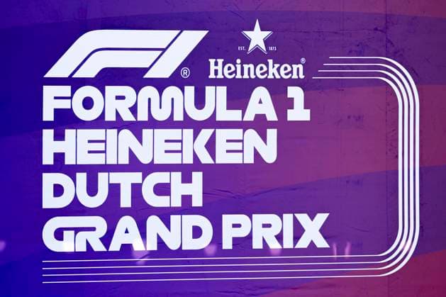 Formula 1 Dutch Grand Prix banner during the Formula 1 Heineken Dutch Grand Prix 2025 on Day 1 at Circuit Zandvoort on August 29, 2025 in Zandvoort, Netherlands. (Photo by Marcel ter Bals DeFodi Images)