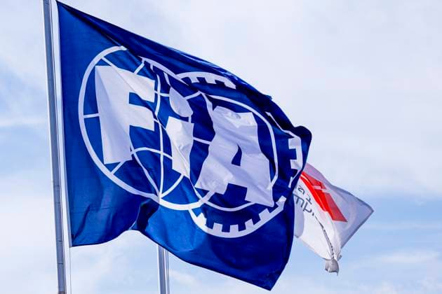 flag of FIA during the Formula 1 Heineken Dutch Grand Prix 2025 on Day 1 at Circuit Zandvoort on August 29, 2025 in Zandvoort, Netherlands. (Photo by Marcel ter Bals DeFodi Images)