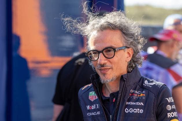 MOTORI - Formula 1 - Heineken Dutch Grand Prix 2025 Laurent Mekies - Team PrincPhoto by IPA ABACAPRESS.COMl Red Bull F1 during Heineken Dutch Grand Prix 2025, Formula 1 Championship in Netherlands, Netherlands, August 29 2025 Netherlands Netherlands  Copyright: xIPAxSport ABACAx