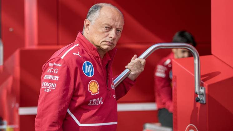 MOTORI - Formula 1 - Heineken Dutch Grand Prix 2025 Frederic Vasseur Team PrincPhoto by IPA ABACAPRESS.COMl Ferrari F1 during Heineken Dutch Grand Prix 2025, Formula 1 Championship in Netherlands, Netherlands, August 29 2025 Netherlands Netherlands  Copyright: xIPAxSport ABACAx