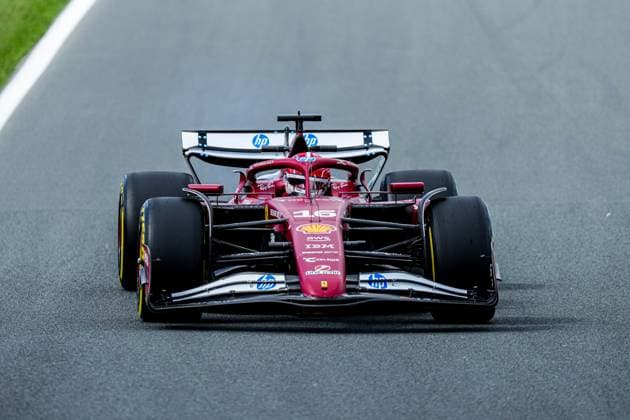 2025-08-29 F1 - Heineken Dutch GP - Free Practice 1 ZANDVOORT, NETHERLANDS - AUGUST 29: Charles Leclerc of Ferrari competing in the Free Practice 1 during F1 - Heineken Dutch GP on August 29, 2025 in Zandvoort, Netherlands. Zandvoort Netherlands Content not available for redistribution in The Netherlands directly or indirectly through any third parties. Copyright: xAndrexWeeningx