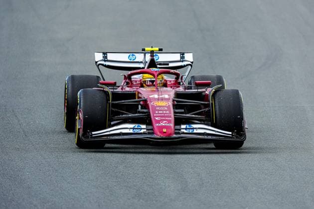 2025-08-29 F1 - Heineken Dutch GP - Free Practice 1 ZANDVOORT, NETHERLANDS - AUGUST 29: Lewis Hamilton of Ferrari competing in the Free Practice 1 during F1 - Heineken Dutch GP on August 29, 2025 in Zandvoort, Netherlands. Zandvoort Netherlands Content not available for redistribution in The Netherlands directly or indirectly through any third parties. Copyright: xAndrexWeeningx