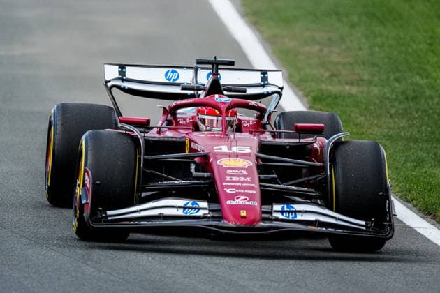 2025-08-29 F1 - Heineken Dutch GP - Free Practice 1 ZANDVOORT, NETHERLANDS - AUGUST 29: Charles Leclerc of Ferrari competing in the Free Practice 1 during F1 - Heineken Dutch GP on August 29, 2025 in Zandvoort, Netherlands. Zandvoort Netherlands Content not available for redistribution in The Netherlands directly or indirectly through any third parties. Copyright: xAndrexWeeningx
