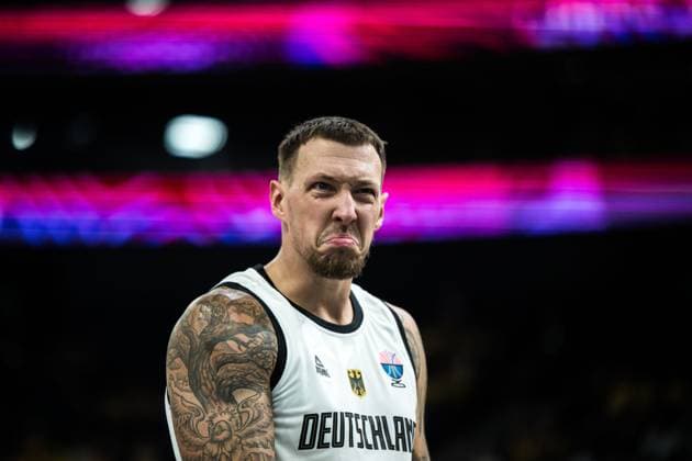 250829 Daniel Theis of Germany during the FIBA Eurobasket 2025 championship group stage game between Germany and Sweden on August 29, 2025 in Tampere. Photo: Maxim Thore BILDBYRAN kod MT MT0849 basket basketball basket-em basket-em 2025 em fiba eurobasket 2025 european championships tyskland sverige germany sweden bbeng *** 250829 Daniel Theis of Germany during the FIBA Eurobasket 2025 championship group stage game between Germany and Sweden on August 29, 2025 in Tampere Photo Maxim Thore BILDBYRAN kod MT MT0849 basket basketball basket em basket em 2025 em fiba eurobasket 2025 european championships tyskland sverige germany sweden bbeng  Copyright: MAXIMxTHORE BB250829MT023