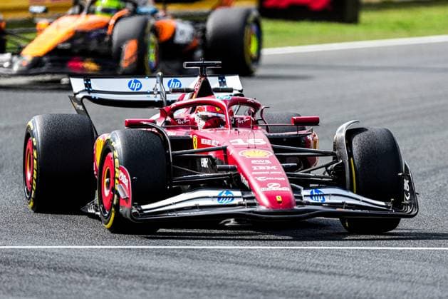 2025-08-29 F1 - Heineken Dutch GP - Free Practice 1 ZANDVOORT, NETHERLANDS - AUGUST 29: Charles Leclerc of Ferrari competing in the Free Practice 1 during F1 - Heineken Dutch GP on August 29, 2025 in Zandvoort, Netherlands. Zandvoort Netherlands Content not available for redistribution in The Netherlands directly or indirectly through any third parties. Copyright: xAndrexWeeningx