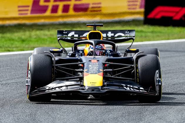 2025-08-29 F1 - Heineken Dutch GP - Free Practice 1 ZANDVOORT, NETHERLANDS - AUGUST 29: Max Verstappen of Red Bull Racing competing in the Free Practice 1 during F1 - Heineken Dutch GP on August 29, 2025 in Zandvoort, Netherlands. Zandvoort Netherlands Content not available for redistribution in The Netherlands directly or indirectly through any third parties. Copyright: xAndrexWeeningx