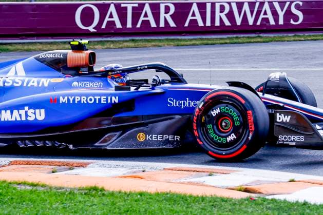 Carlos Sainz of Spain and Williams during the Free Practice of the Formula 1 Heineken Dutch Grand Prix 2025 on Day 1 at Circuit Zandvoort on August 29, 2025 in Zandvoort, Netherlands. (Photo by Marcel ter Bals DeFodi Images)