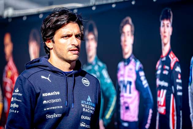 Formule 1 driver Carlos Saintz of Williams during the match Formula 1 Zandvoort Friday 2025, free practice at the Formula 1 circuit Zandvoort for the Formula One Zandvoort friday 2025 season 2025-2026 in ZANDVOORT, Netherlands on 29 august 2025, (photo by Marcel van Dorst EYE4images DeFodi Images)