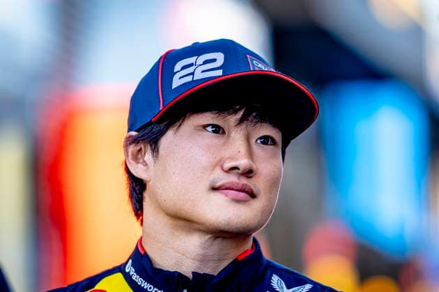 Formule 1 driver Yuki Tsunoda of Red Bull Racing during the match Formula 1 Zandvoort friday 2025, free practice at the Formula 1 circuit Zandvoort for the Formula One Zandvoort friday 2025 season 2025-2026 in ZANDVOORT, Netherlands on 29 august 2025, (photo by Marcel van Dorst EYE4images DeFodi Images) DATUM AANPASSEN!!!!!!!
