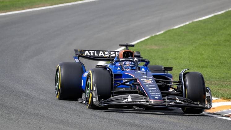 NÂ°23 Alexander Albon GBR Atlassian Williams Racing during Heineken Dutch Grand Prix 2025, Formula 1 Championship in Netherlands, Netherlands, August 29 2025  Copyright: xOttoxMoretti IPAxSportx xipa-agency.netx xx IPA_63559644 IPA_Agency_IPA63559644