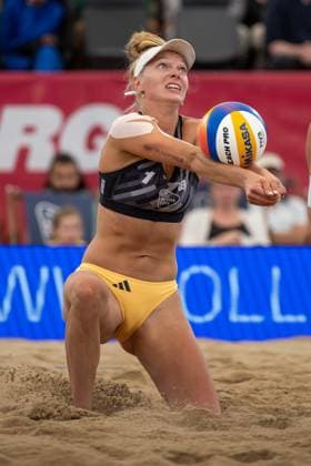 RECORD DATE NOT STATED Beach Pro Tour - Elite 16 Hamburg, 29.08.2025 Linda Bock (Player No. 1, GER); Beach Pro Tour - Elite 16 Hamburg am 29.08.2025 Copyright: xBEAUTIFULxSPORTS PeterxWeberx