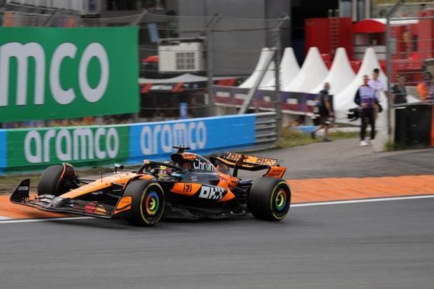 Zandvoort, Niederlande 28.- 31. August 2025: FIA - Formel 1 - WM - Dutch Grand Prix - 2025 - FP1 Freitag Im Bild: Oscar Piastri (AUS) Circuit Zandvoort Copyright: xFotostandx xBeierx