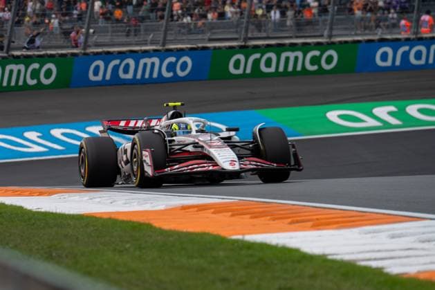 Oliver Bearman 87, MoneyGram Haas F1 Team, 1 Freies Training, Grosser Preis von Netherlands, Motorsport, Herren, Formel 1, 29.08.2025 Zandvoort Niederlande Niederlande
