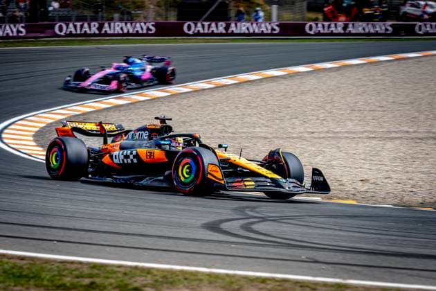 Formule 1 driver Oscar Piastri of McLaren during the match Formula 1 Zandvoort friday 2025, free practice at the Formula 1 circuit Zandvoort for the Formula One Zandvoort friday 2025 season 2025-2026 in ZANDVOORT, Netherlands on 29 august 2025, (photo by Marcel van Dorst EYE4images DeFodi Images) DATUM AANPASSEN!!!!!!!