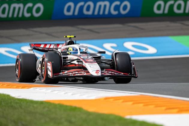 Oliver Bearman 87, MoneyGram Haas F1 Team, 1 Freies Training, Grosser Preis von Netherlands, Motorsport, Herren, Formel 1, 29.08.2025 Zandvoort Niederlande Niederlande