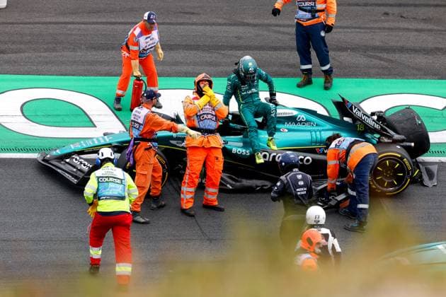 18 Lance Stroll (CAN, Aston Martin Aramco F1 Team), F1 Grand Prix of the Netherlands at Circuit Zandvoort on August 29, 2025 in Zandvoort, Netherlands. (Photo by HOCH ZWEI) Zandvoort Netherlands