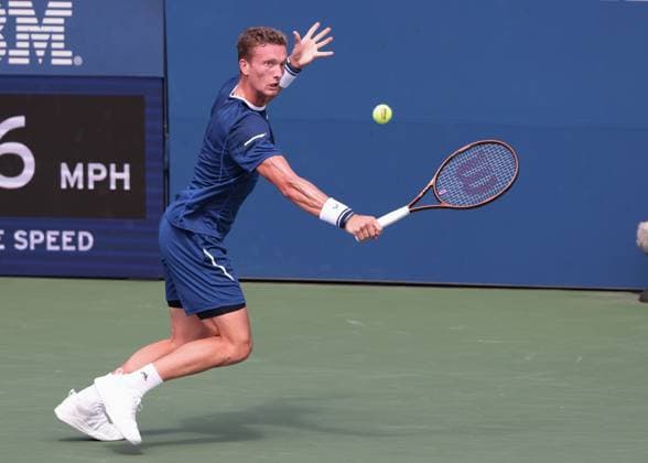 Jiri Lehecka (CZE), USTA Billie Jean King National Tennis Center, Flushing Meadows, New York, USA . Copyright: xJuergenxHasenkopfx