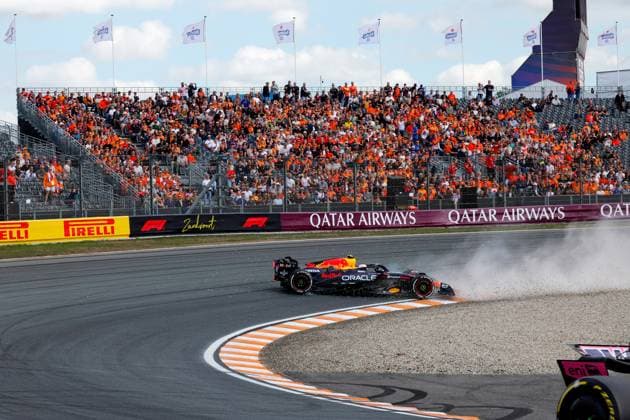 22 Yuki Tsunoda (JPN, Oracle Red Bull Racing), F1 Grand Prix of the Netherlands at Circuit Zandvoort on August 29, 2025 in Zandvoort, Netherlands. (Photo by HOCH ZWEI) Zandvoort Netherlands