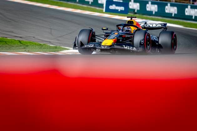 Formule 1 driver MAX Verstappen of Red Bull Racing during the match Formula 1 Zandvoort friday 2025, free practice at the Formula 1 circuit Zandvoort for the Formula One Zandvoort friday 2025 season 2025-2026 in ZANDVOORT, Netherlands on 29 august 2025, (photo by Marcel van Dorst EYE4images DeFodi Images)