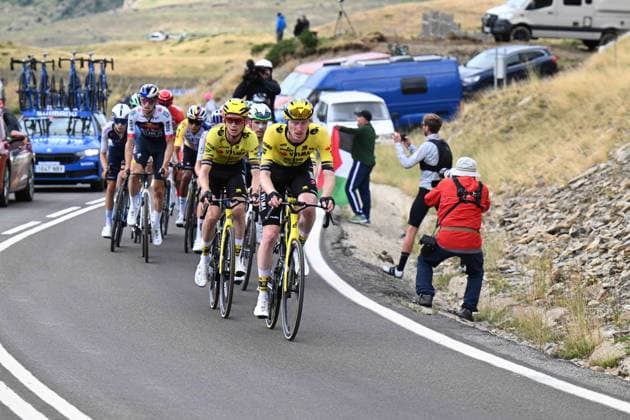 29-08-2025 Vuelta A Espana; Tappa 07 Andorra La Vella - Cerler; 2025, Visma - Lease A Bike; Jorgenson, Matteo; Cerler; 