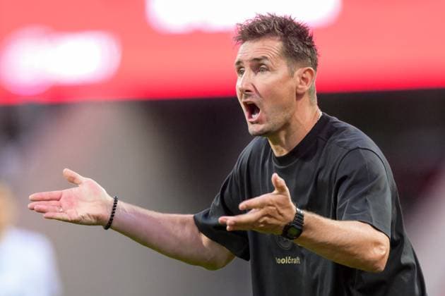 Fußball, 2. Bundesliga, 20250829, 1. FC Nürnberg - SC Paderborn. Im Bild Trainer Nürnberg Miroslav KLOSE. Nürnberg Max-Morlock-Stadion Bayern Deutschland
