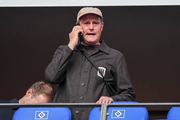 Oke Goettlich Praesident ( Pauli ) Deutschland , Hamburg , Volksparkstadion , Fussball , 1. Bundesliga , Hamburger SV - FC St Pauli