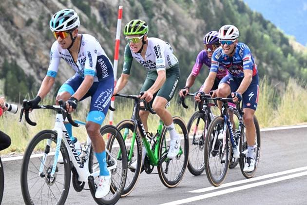 29-08-2025 Vuelta A Espana; Tappa 07 Andorra La Vella - Cerler; 2025, Bahrain - Victorious; Buitrago Sanchez, Santiago; Cerler; 