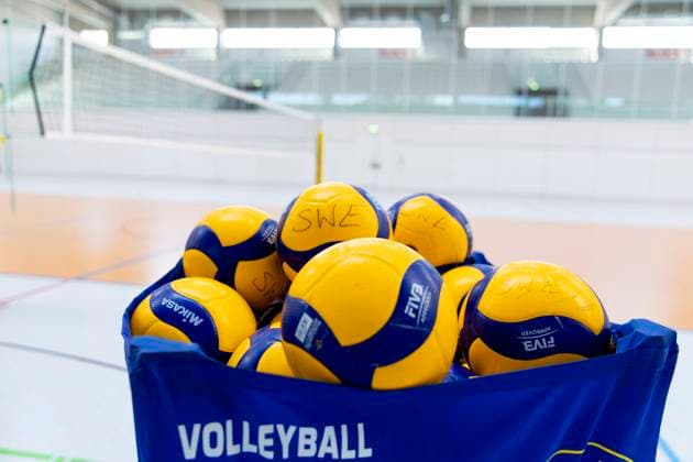 Testspiel: Schwarz-Weiss Erfurt vs. VfB Suhl LOTTO Thüringen; Erfurt; 29.08.2025 Symbolbild Volleyball Testspiel: Schwarz-Weiss Erfurt vs. VfB Suhl LOTTO Thüringen; Riethsporthalle Erfurt; 29.08.2025 Copyright: xBEAUTIFULxSPORTS Duehringx