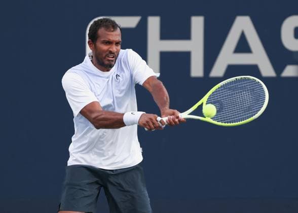 Sriram Balaji, Ritvik Bollipalli (IND), Herren Doppel, Men s Doubles, US Open Championships 2023, USTA Billie Jean King National Tennis Center, Flushing Meadows, New York, USA . Copyright: xJuergenxHasenkopfx
