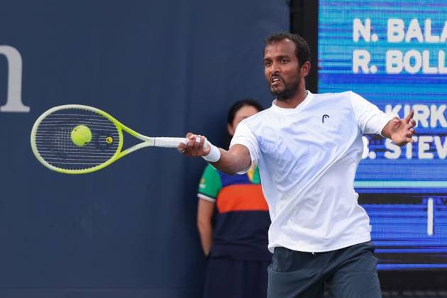 Sriram Balaji, Ritvik Bollipalli (IND), Herren Doppel, Men s Doubles, US Open Championships 2023, USTA Billie Jean King National Tennis Center, Flushing Meadows, New York, USA . Copyright: xJuergenxHasenkopfx