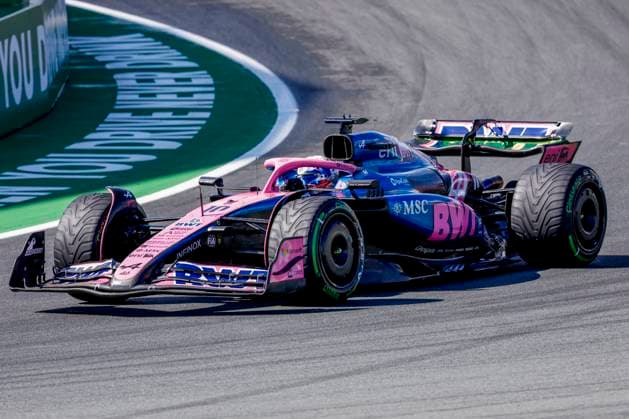 Pierre Gasly of France and BWT Alpine F1 Team during the Free Practice of the Formula 1 Heineken Dutch Grand Prix 2025 on Day 2 at Circuit Zandvoort on August 30, 2025 in Zandvoort, Netherlands. (Photo by Marcel ter Bals DeFodi Images)