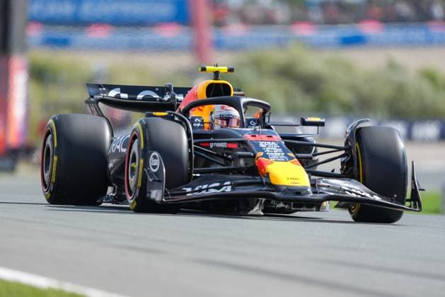 2025-08-30 F1 - Heineken Dutch GP - Third Practice Session ZANDVOORT, NETHERLANDS - AUGUST 30: Yuki Tsunoda of Red Bull Racing competing in the Third Practice Session during F1 - Heineken Dutch GP on August 30, 2025 in Zandvoort, Netherlands. Zandvoort Netherlands Content not available for redistribution in The Netherlands directly or indirectly through any third parties. Copyright: xAndrexWeeningx